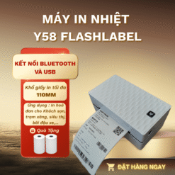 Máy in nhãn nhiệt cầm tay mini Imprimante Thermique, máy in ảnh hộ chiếu X Terminal 110 mm 4 inch